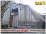 Ангар 12х30 шатровый бескаркасный демонтированный