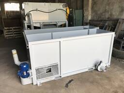 Автоматическая линия мойки и сушки АЛМ для твердого пластика