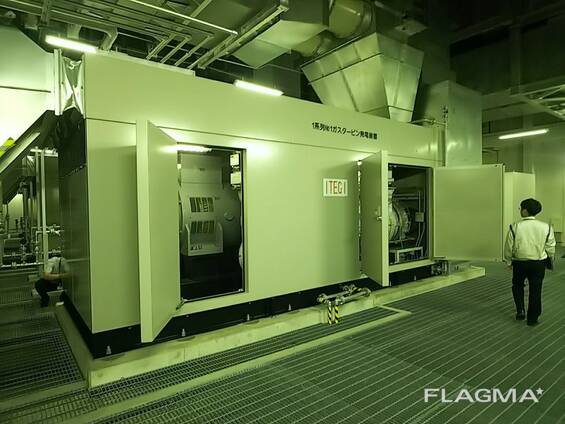 Б/У Газо-турбиная станция KAWASAKI 51 Мвт, 2008 г.