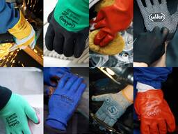 ბამბის ხელთათმანები, დამცავი სამუშაო