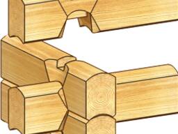 Дома из рубленного лафета