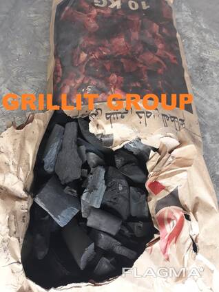 Древесный уголь для супермаркетов.