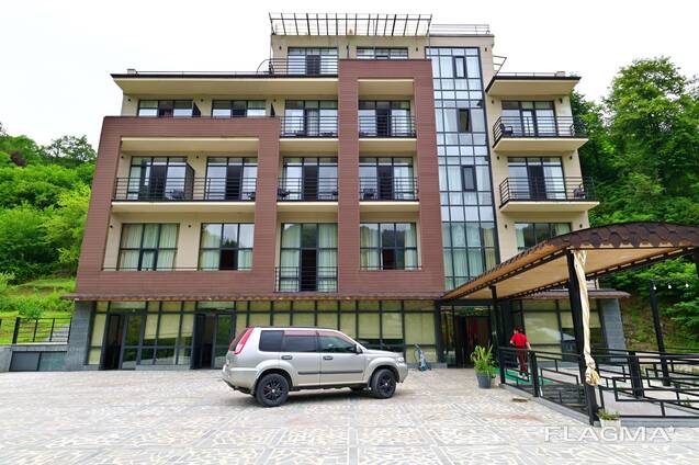 Гостиница на 19 номеров, в горном регионе в пригороде Озургети, Грузия.