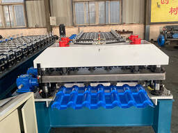 გოფრირებული სახურავის საწარმოო ხაზი გადახურვის პანელების წარმოება