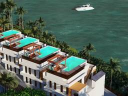 Инвестиционный участок с панорамным видом на море в Сарпи