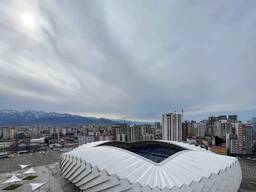 Комфортная студия с видом на Аллею Героев и стадион в Black Sea Towers