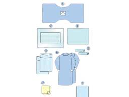 Комплект белья операционного для цистоскопии dr. green's оптом