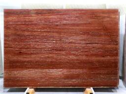 Красный травертин