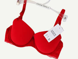 Красные бюстгальтеры от бренда Simone Perele (Франция), оптом
