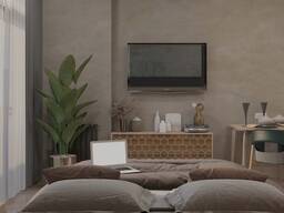 Квартира 1 1 - 57,3 м² на 15 этаже в Real Palace Blue