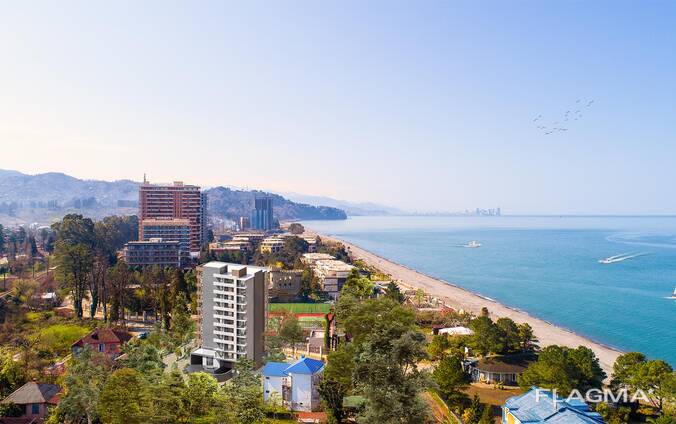 Квартира 34 кв. м. в Батуми, 50 метров до моря