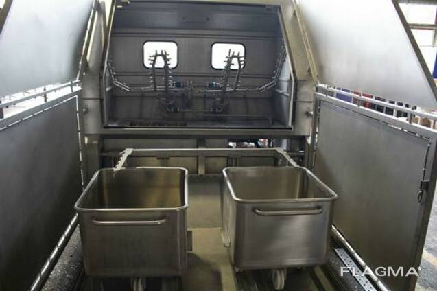 Машина мойки тележек