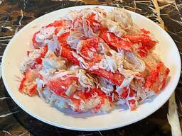Мясо краба камчатского(салатное-роза)