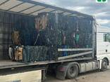 Packaging waste - cardboard, paper, plastic, polyethylene - photo 11
