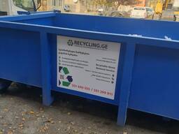 Предоставление контейнеров 8м3 для вывоза крупногабаритных отходов Тбилиси