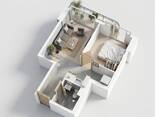 Продается 2 комнатная квартира 43.1 кв. м за 116370$ в Батуми жк Horizons Elegance. - photo 1