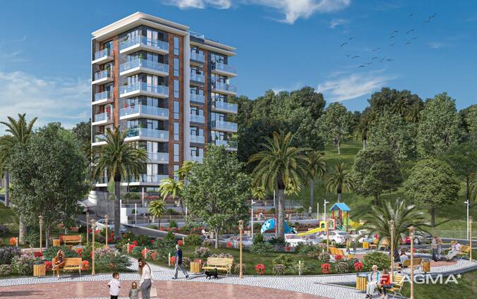 Продается 2 комнатная квартира 68.1 кв. м в в жк Dream Corner в Махинджаури.