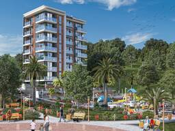 Продается 2 комнатная квартира 68.1 кв. м в в жк Dream Corner в Махинджаури.