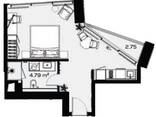Продается премиальная студия 39.40 в жк Alliance Highline Tbilisi за 265950$ - фото 1