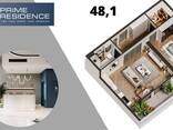 Продается студия 48 кв. м в ЖК Prime Residence (белый каркас) - фото 2