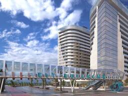 Продается студия в жилом элитном комплексе "Marina Club" на первой линии от моря.