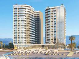 Продается студия на первой линии моря Marina Club block