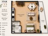 Продаётся 2-x комнатная квартира 51.95 кв. м за 146 261 $ в жк Alliance Centropolis - photo 2