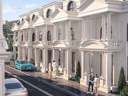 Продаётся дом-таунхаус в колониальном стиле, в черте города Батуми