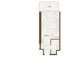 Продаётся квартира-студия 32.6 кв. м в ЖК Gardens, Гонио за 61940$ белый каркас - photo 1