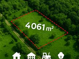 Продаётся просторный участок 4061 м² в лучшей части Цхалтубо!