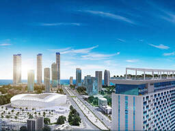 Продается студия 31 кв. м в черном каркасе в жк Avenu by Orbi за 35500$