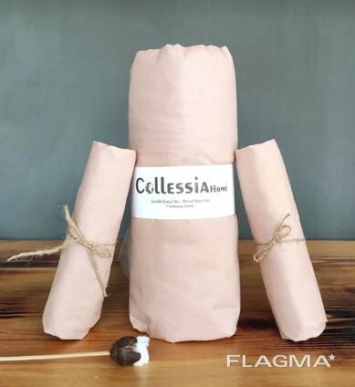 Простыня на резинке с 2 наволочками