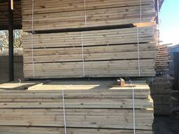 Sawn timber pine 50*100 deadwood/Доска сосновая обрезная 50*100