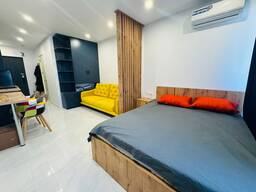 Сдаётся 1-комнатная квартира в ЖК Blue Sky Tower ул. Тбел-Абусеридзе, 13 за 450$ в месяц
