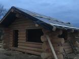 Сруб дома, бани из рубленного бревна - фото 12