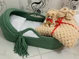 Вязанная люлька - фото 6