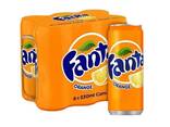 Wholesale Fanta orange soft drink can 320ml x 24 - фото 1
