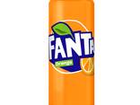 Wholesale Fanta orange soft drink can 320ml x 24 - фото 3