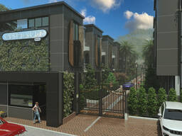 Живите в стильных таунхаусах с террасой на крыше всего в 500 м от моря!